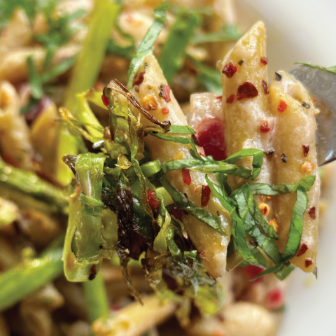 Lemon and Asparagus Pasta
