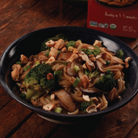 Spicy Mushroom and Broccoli Stir Fry
