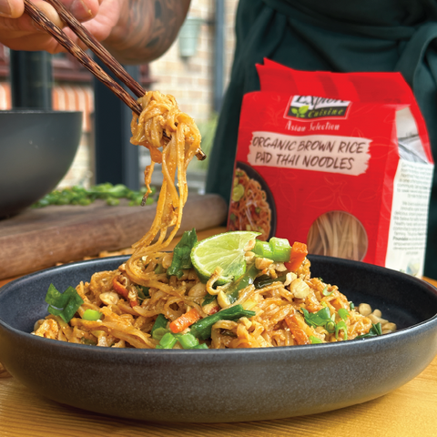 Peanut Butter Vegetable Pad Thai