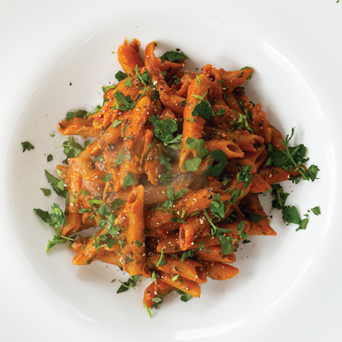 Creamy & Spicy Harissa Penne