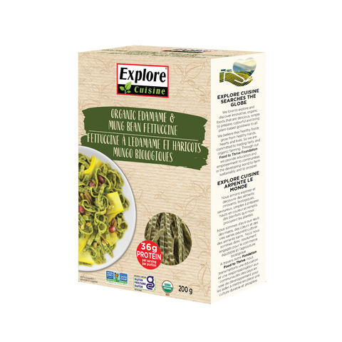 Fettucine Edamame & Haricot Mungo Bio