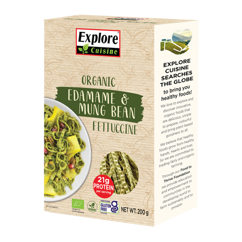 Organic Edamame & Mung Bean Fettuccine
