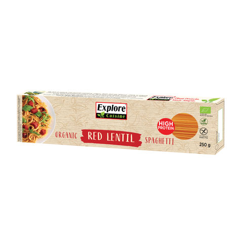 Bio Spaghetti aus Roten Linsen