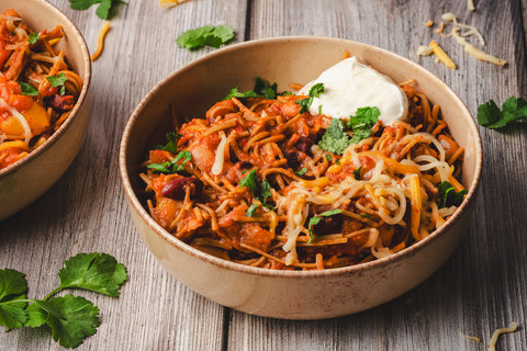 Slow Cooker Three Bean Chili