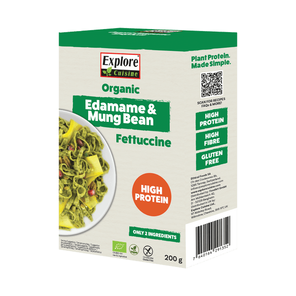 Organic Edamame & Mung Bean Fettucine – ExploreCuisine