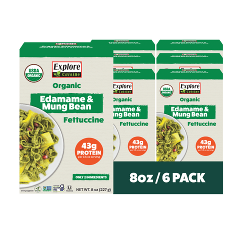 Edamame & Mung Bean Fettuccine