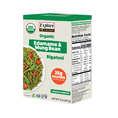 Edamame & Mung Bean Rigatoni
