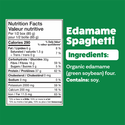 Organic Edamame Spaghetti