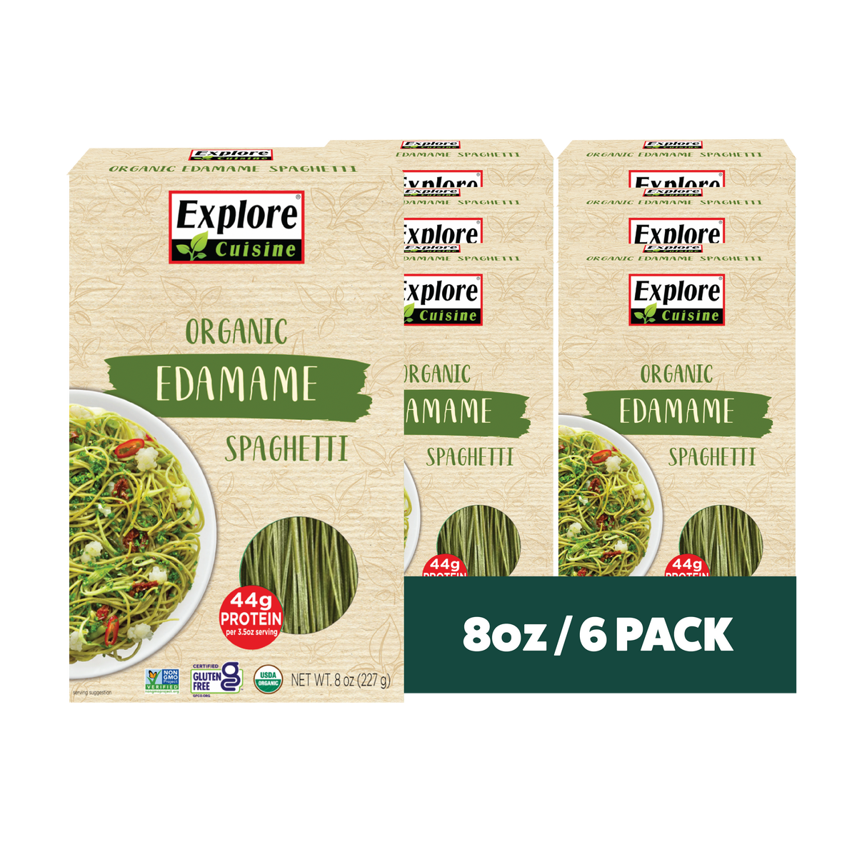 Edamame Spaghetti – High Protein Pasta (42g) | Explore Cuisine