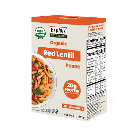 Red Lentil Penne