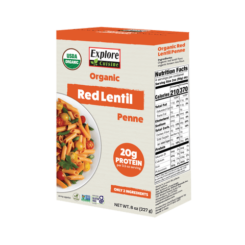Red Lentil Penne