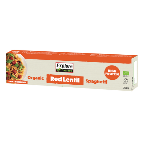 Bio Spaghetti aus Roten Linsen