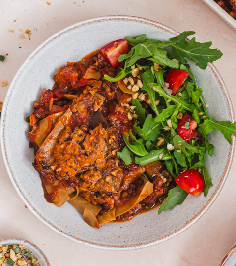 Organic Edamame Lasagne