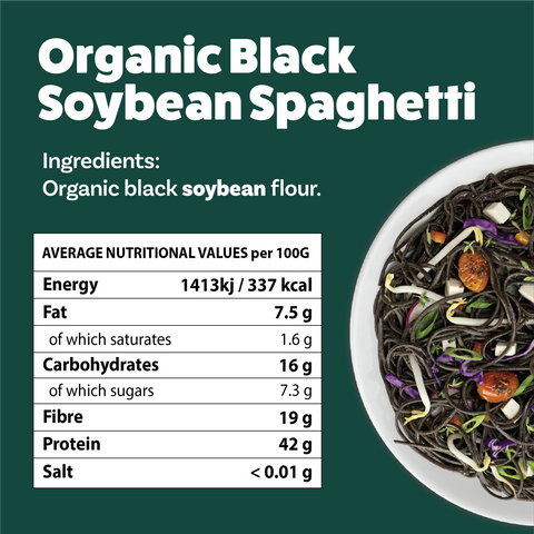 Organic Black Soybean Spaghetti