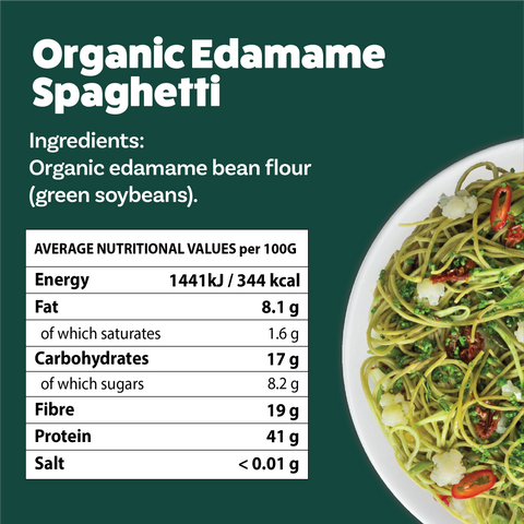 Organic Edamame Spaghetti