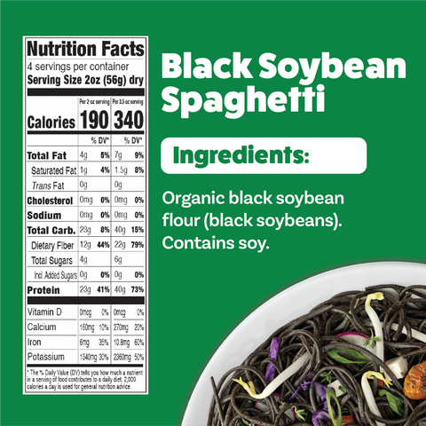 Black Bean Spaghetti