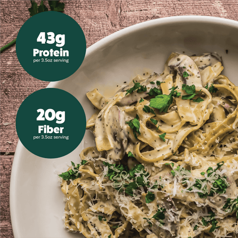 Edamame & Mung Bean Fettuccine