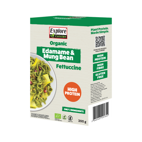 Bio Spaghetti aus Edamame & Mungobohnen