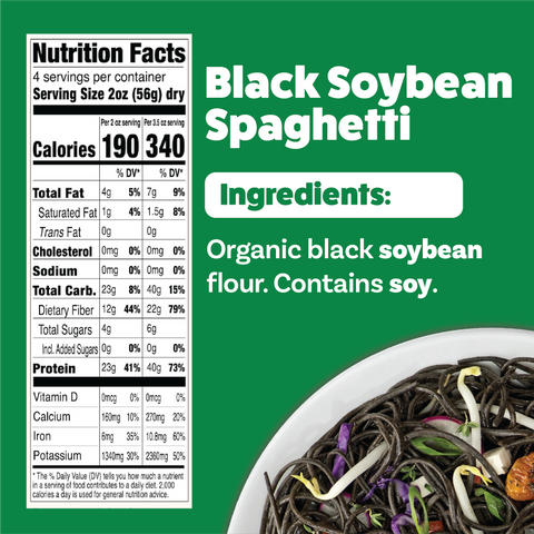 Black Bean Spaghetti