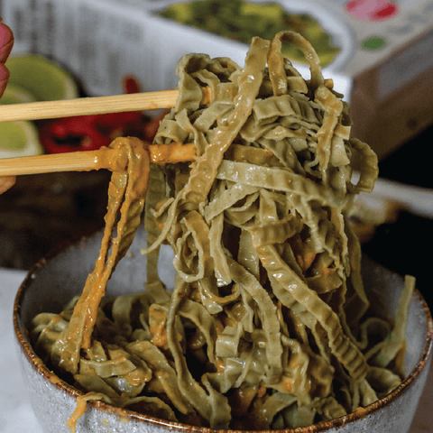 Bio Spaghetti aus Edamame & Mungobohnen